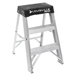 Louisville Ladder AS3002 Step STOOL,24 H,300 Lb.,aluminum 1CMV4. Fixed Price $95.51.