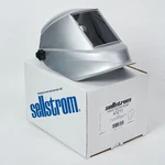 Sellstrom Trident Welding Helmet Unisex Silver 41211 Fixed Front Ratchet Plastic. Fixed Price $29.87.