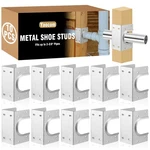 Yaocom 10 Pcs Metal Shoe For Double Wood Studs, Nail Plates .... Fixed Price $45.04.