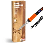 Wood Burning Tool Kit For Adults & Teens, 17-PIECE Adjustable Temperature Pyr.... Fixed Price $31.45.