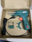 Solder Gun HB-799, Lightweight, One-hand Operation, Alloy Tip, Ss Cover, New. Fixed Price $10.50.