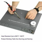 Ceatech Silicone Large Soldering Mat Electronics Repair For Laptop Iphone 16 Pro. Fixed Price $24.90.