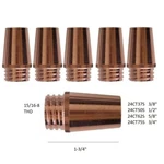 Mig 24CT62S Welding Nozzles 5/8" For TWECO#3, #4 Lincoln Magnum 300-400 Pk Of. Fixed Price $28.00.