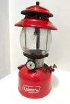 Vintage Coleman NO.200A Lantern Pressure Oil Kero Lamp W Globe - Unrestored Af. Fixed Price $171.40.