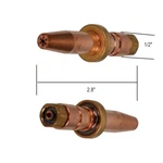 Acetylene Cutting Tips MC12-00 Compatible With Smith 3/16" Qty. Fixed Price $27.35.