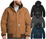 Carhartt Quilted Flannel Lined Duck Active Jacket J140 *free Shipping*. Fixed Price $129.99.