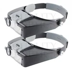 Multi X Power Led Illuminated Visor Headband Magnifier Magnifying Glass Lighted. Fixed Price $24.99.