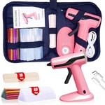 Monvict Cordless Hot Glue Gun Kit, Usb-c Rechargeable Mini Pink Wit.... Fixed Price $45.36.