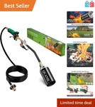 Ergonomic Propane Torch With 10FT Hose 1,800,000 Btu For All-year Applications. Fixed Price $73.79.