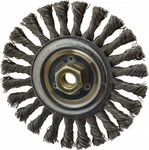 Weiler 6" Od, 5/8-11 Arbor Hole, Knotted Steel Wheel Brush. Fixed Price $37.62.