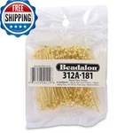 Beadalon 144PC 2-INCH Fancy Head Pin, Nickel Free Gold Plate For Jewelry. Fixed Price $42.49.