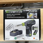 Genesis 8V Lithium-ion Cordless Soldering Iron GLSI08B With Holder, Gray. Fixed Price $22.49.