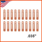 20-PACK Contact Tips .035" For Chicago Electric Flux 125 57798 Welder Mig Gun Us. Fixed Price $11.84.