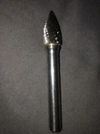 Forney 60127 Tungsten Carbide Burr With 1/4-INCH Shank, Tree Pointed, 3/8-INCH. Fixed Price $24.99.
