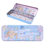 Cinnamoroll Dog Pencil Stationery Case Holder Tin Makeup Tools Storage Box. Fixed Price $16.99.