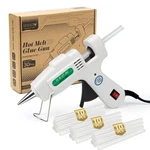 Mini Hot Glue Kit With 30 Sticks - Fast Preheating Melt Gun, Hig.... Fixed Price $17.09.