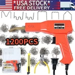 Plastic Welder Kit Soldering Hot Stapler Bumper Repair Welding Gun 1200 Staples. Fixed Price $21.59.