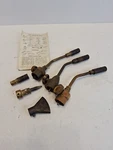 3 Vintage Otto Bernz Co. Brass Propane Torch Nozzles Model Tx Made Usa Braze. Fixed Price $21.24.