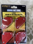 Chicago Electric Welding Set 4 Piece Magnetic Holders Mpn 93898. Fixed Price $11.00.
