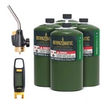 Bernzomatic All Purpose Propane 4 Pack With Utility Torch WT2301 & Fuel Gauge. Fixed Price $60.99.