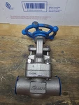 Sharpe F316L Steel Gate Valve 3/4"-800 Psi...new..little Shelf Wear..see Pics... Fixed Price $65.00.