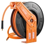 Vevor Retractable Air Hose Reel 3/8 In 100 Ft Rubber Max 300 Psi. Fixed Price $139.90.