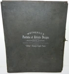 Wetherill's Portfolio Of Artistic Designs Atlas Ready Mixed Paint Sample Colors. Fixed Price $375.00.