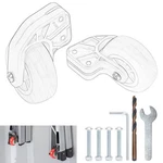 10940 Tip & Glide Wheel Kit Compatible With Little Gia-nt Ladders Red Black. Fixed Price $37.35.