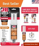 Kwikweld Steel Reinforced Epoxy Syringe - Dark Grey 25 Ml,black. Fixed Price $19.22.