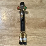 Harris 50-10 Oxy-acetylene Welding Torch Handle Red & Green Valves Fixed. Fixed Price $275.00.