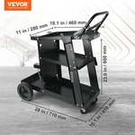 Vevor Welding Cart, 3-TIER Welder Heavy Duty With 400 Lbs Weight Capacity,. Fixed Price $87.90.