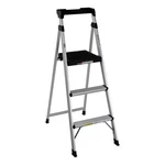 Cosco 3-STEP 5' Lite Solutions Folding Stool 225 Lb. Capacity Aluminum. Fixed Price $99.26.