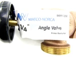 Matco-norca BARVY-1250 1/4" Brass Angle Valve. Fixed Price $24.97.