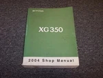 2004 Hyundai XG350 Sedan Workshop Service Repair Manual Book 3.5L V6. Fixed Price $144.00.
