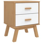 Bedside Cabinet Storage End Table Bedroom Furniture Solid Wood Pine Vidaxl. Fixed Price $82.99.