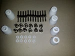 Lotos Plasma Cutter Consumables 40PCS For LT5000D Nickel Plated 50AMP-RED. Fixed Price $34.95.