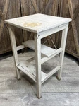 Vintage Primitive Wooden Step Stool / Ladder Plant Stand Shabby Chic Decor. Fixed Price $115.00.