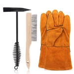 Swpeet 4PCS 10 Inch Scratch Wire Brush Welding Hammers Slag Removal Black. Fixed Price $20.41.
