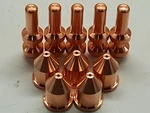 10PC 249929 - 60A Nozzles + 256026 Electrodes For Miller XT60 Plasma Torch. Fixed Price $59.99.