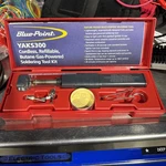Un-used, Blue Point Butane Gas Soldering Tool Kit Part #YAKS300. Fixed Price $125.00.
