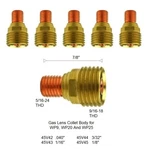 Tig Welding Gas Lens 45V42 .040 Collet Body Fit 9, 20, 25 Qty. Fixed Price $23.00.
