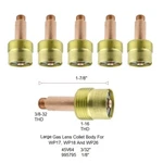 Tig Welding Gas Lens Large 995795 1/8 Collet Body 17, 18, 26 Qty. Fixed Price $39.00.