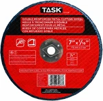 Task Tools 32073B 7-INCH By 1/16-INCH Metal Cutting Wheel, 7/8-INCH Arbor. Fixed Price $10.72.