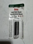 Oatey 53010 Wire Solder, 1.5 Oz Carded, Solid, Gray, Silver. Fixed Price $10.50.