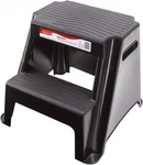 Rubbermaid RM-P2 2-STEP Molded Plastic Stool With Non-slip 1 Piece, Black. Fixed Price $67.99.