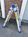 Cosco 20-213-TIAW1N Multi-use Ladder 13FT Converts Step Stool 300 Lb Max. Fixed Price $95.55.