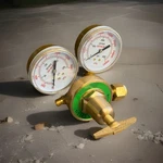 Dual Welding Oxygen Gauge Brass Regulator Cga 540 Fit Victor Type Torch. Fixed Price $45.99.