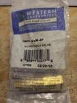 Western Enterprises CVM-4F Inline Check Valve ..1/4" Npt M/f...nos. Fixed Price $18.99.