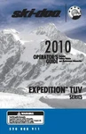 Ski-doo Owners Manual Book Guide 2010 Expedition Tuv Se 1200 4-TEC. Fixed Price $19.50.