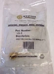 Western P/n 15-3 Inlet Nipple 3" Cga 500, 510, 580, 590 Usa. Fixed Price $10.00.